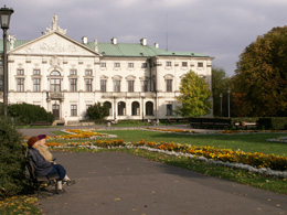 Pałac Krasińskich od strony ogrodu
